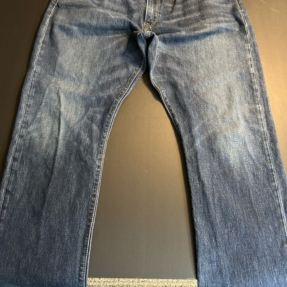 Polo Ralph Lauren Men's Authentic Dungaree Relaxed Blue Jeans 38x32‎